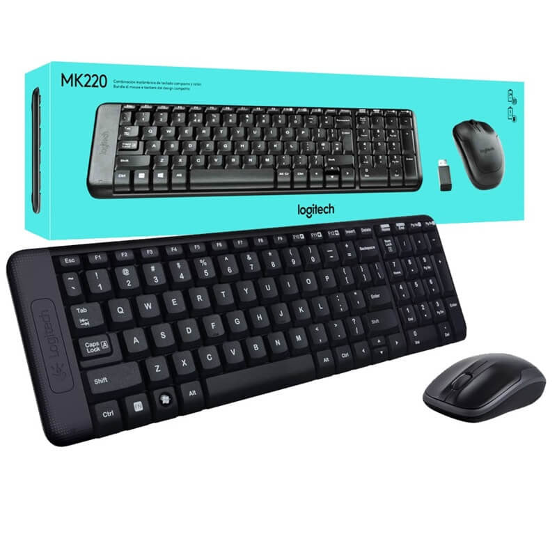 Clavier et souris sans fil Logitech MK220